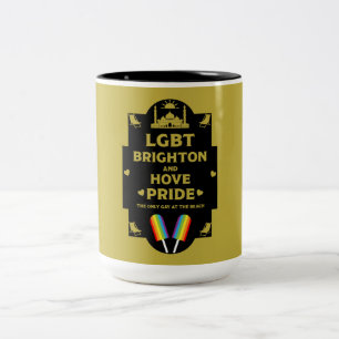 Brighton Gay pride Två-Tonad Mugg