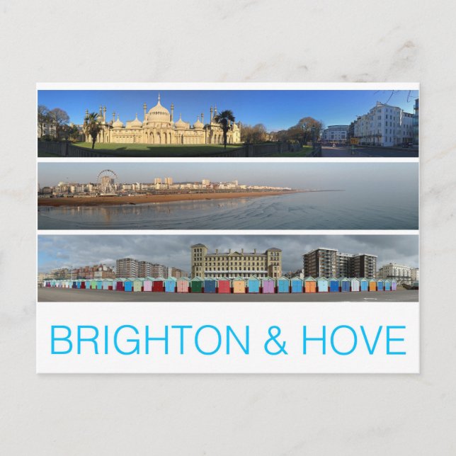 Brighton & Hove Vykort (Framsida)