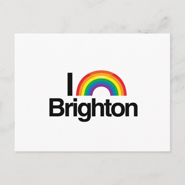 BRIGHTON - I KÄRLEK PRIDE -.png Vykort (Framsida)