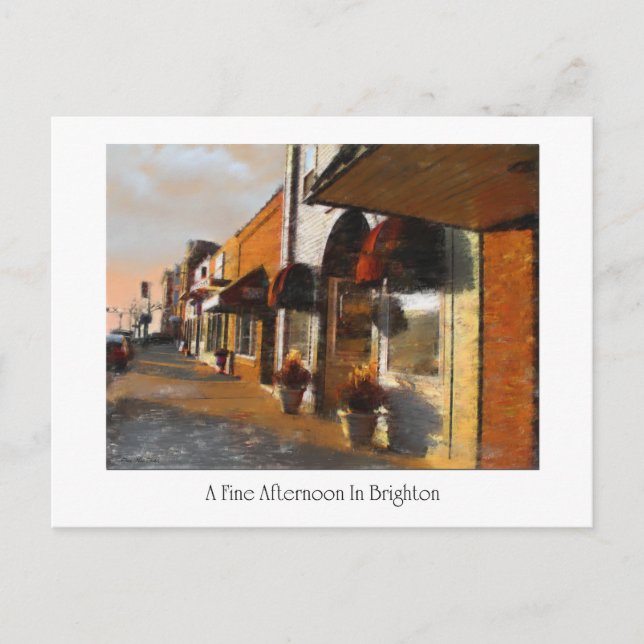 Brighton Michigans vykort (Framsida)