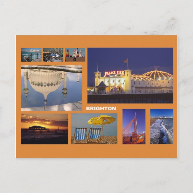 Brighton multi-image vykort (Framsida)