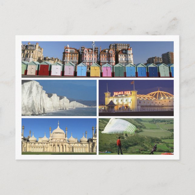 Brighton och Hove multiimage Vykort (Framsida)