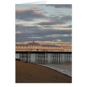 Brighton Palace Pier Hälsningskort