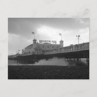 Brighton Palace Pier under stormen Vykort