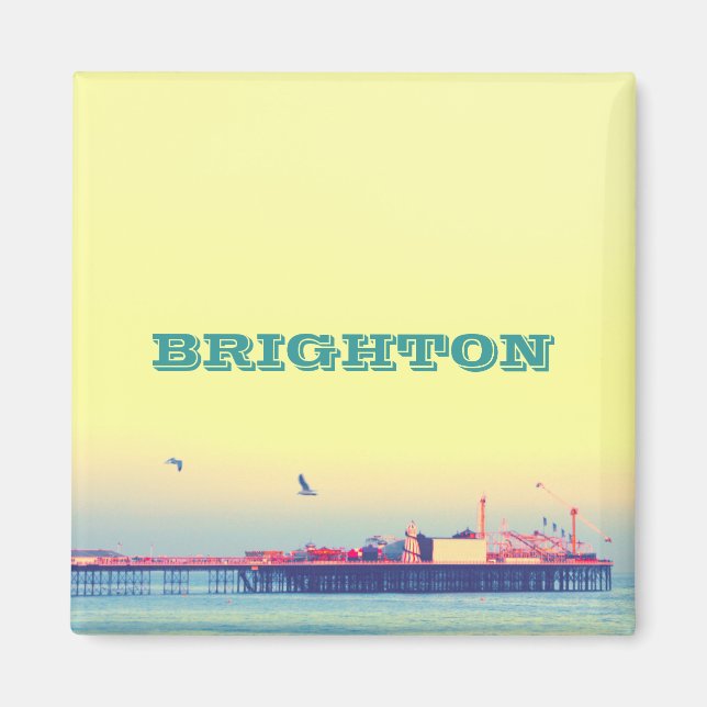 Brighton pier, Förenade kungariket Magnet (Framsidan)