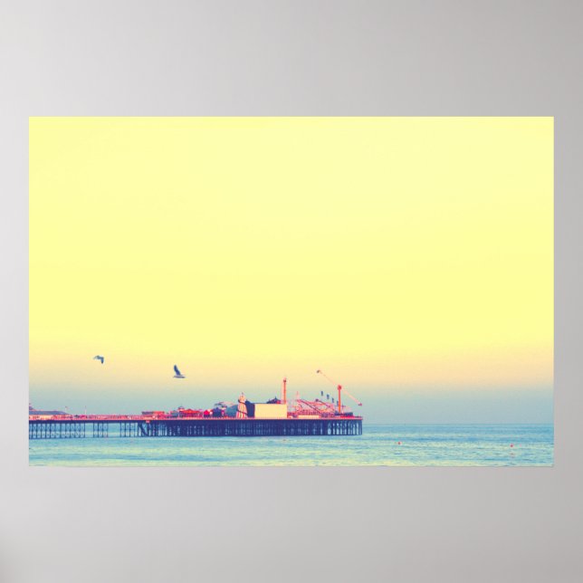 Brighton pier, Förenade kungariket Poster (Framsidan)