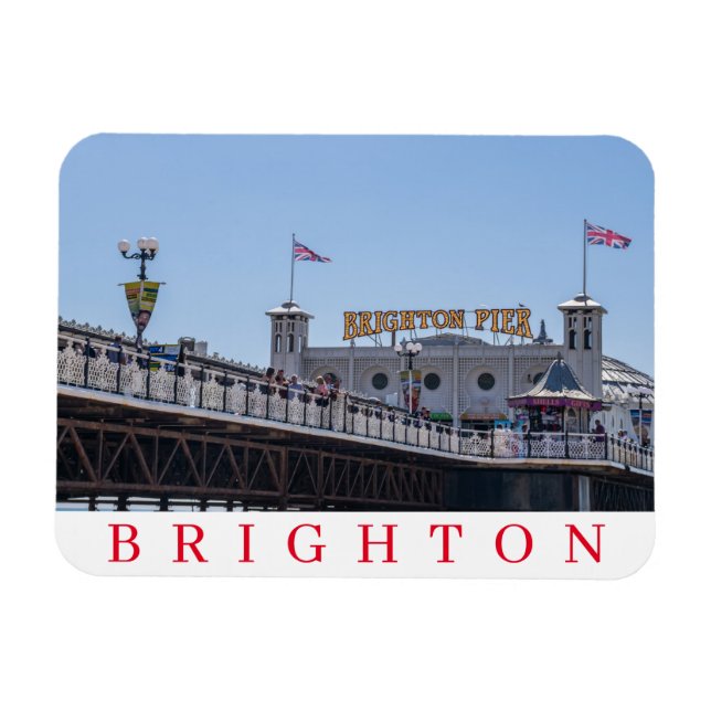 Brighton Pier-kylmagnet Magnet (Horisontell)