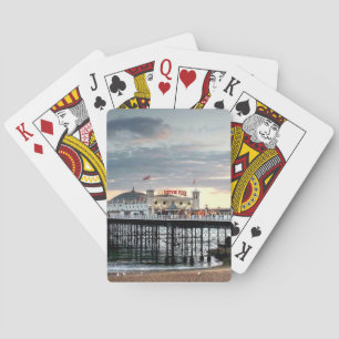 Brighton Pier Sunset Casinokort