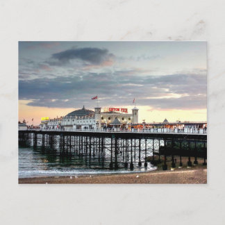Brighton Pier Sunset Vykort
