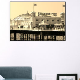 Brighton Pier UK Poster