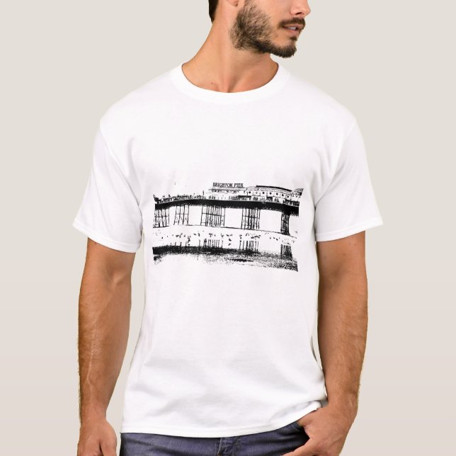 Brighton pir -1 t-shirt (Framsida)