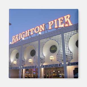Brighton pir, Sussex, UK Magnet