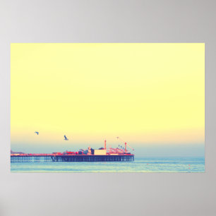 Brighton pir, UK Poster