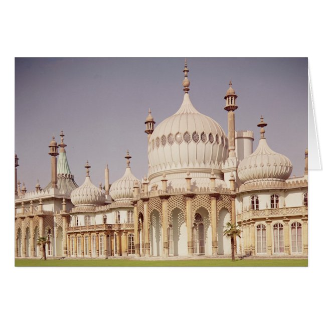 Brighton Royal Pavilion Hälsningskort (Framsidan Horizontal)
