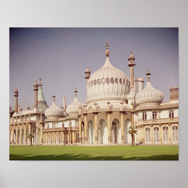 Brighton Royal Pavilion Poster (Framsidan)