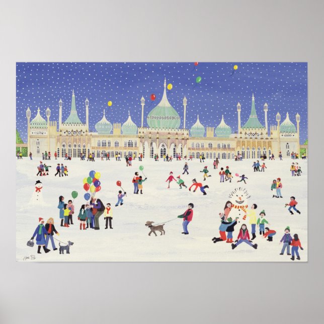 Brighton Royal Pavilion Poster (Framsidan)