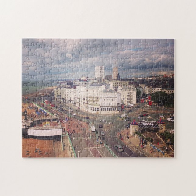 Brighton Seafront Jigszle Puzzle Pussel (Horisontell)