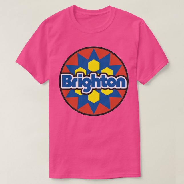 Brighton Ski Resort Fläkt T-skjorta T Shirt (Design framsida)