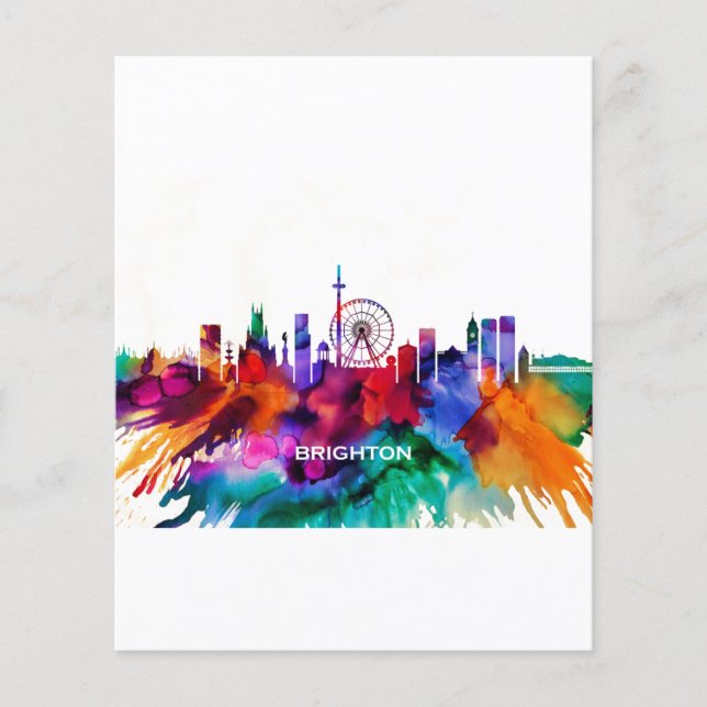 Brighton Skyline Flygblad (Framsidan)
