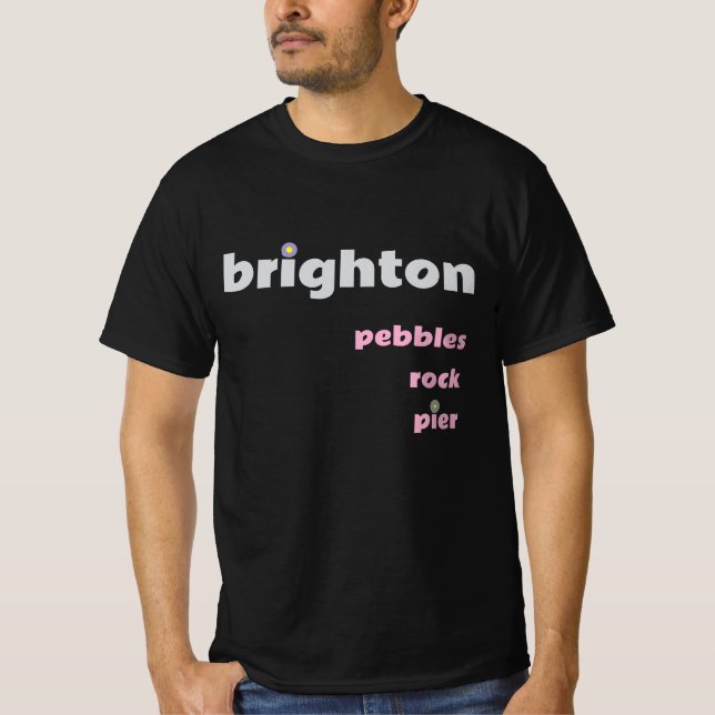 Brighton Småsten Sten Pier M Tee (Framsida)