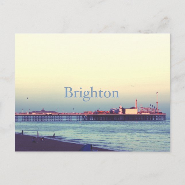 Brighton, Storbritannien Vykort (Framsida)