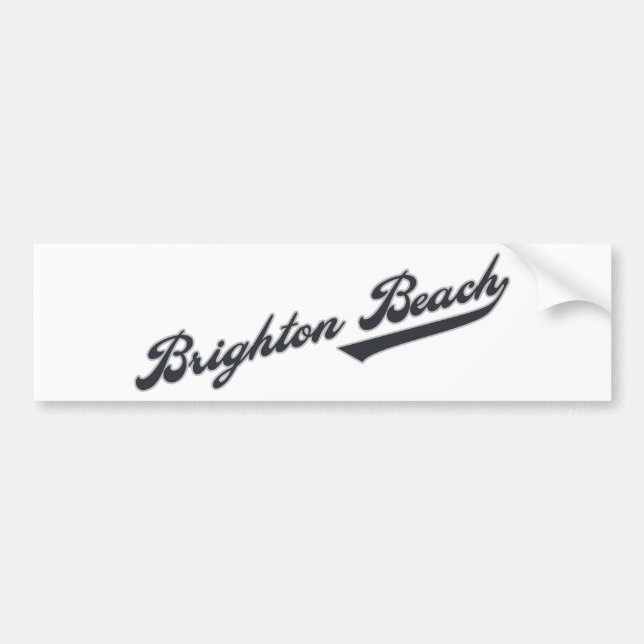 Brighton strand bildekal (Framsidan)
