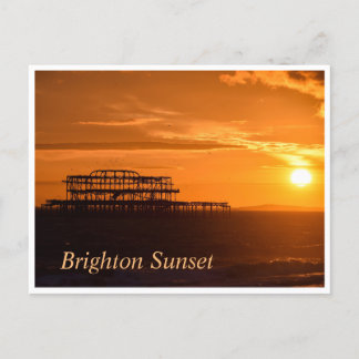 Brighton Sunset Vykort