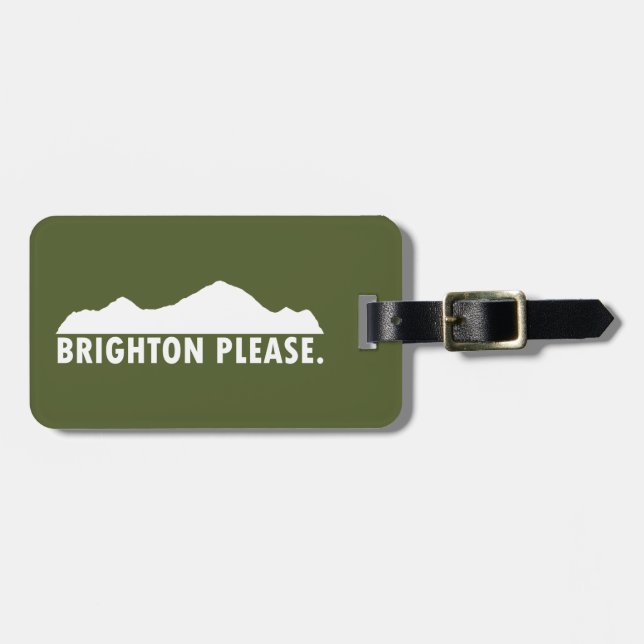 Brighton, tack bagagebricka (Horisontell Framsida)