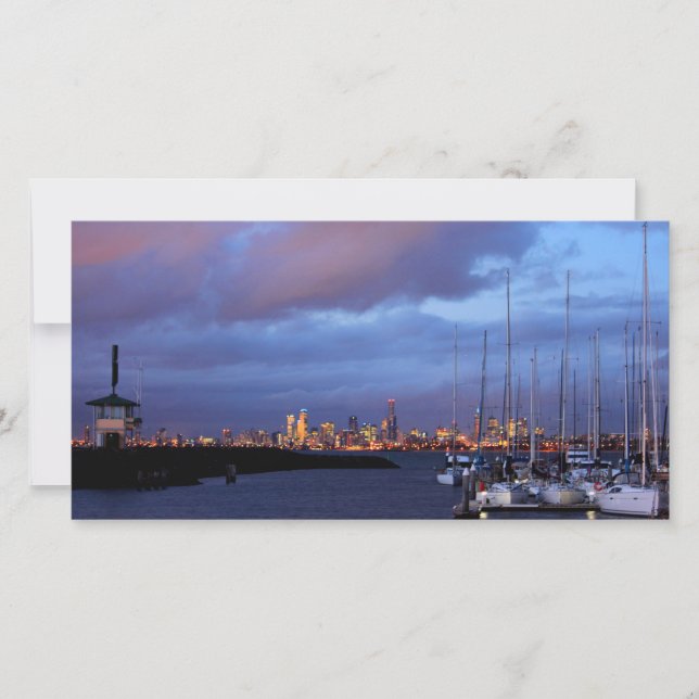 Brighton till Melbourne, Australien. (Framsida)