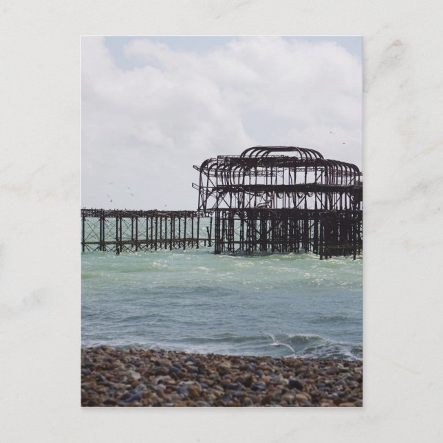 Brighton Väster Pier Vykort (Framsida)