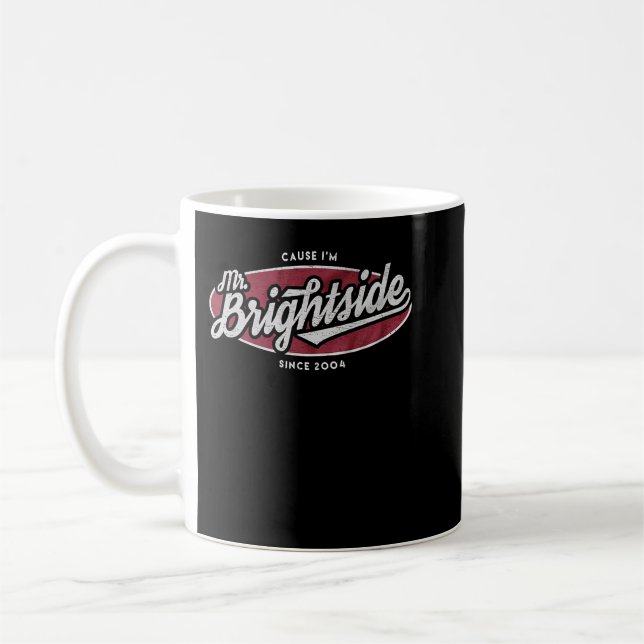 Brightside the Gift for Music Älskare Premium Kaffemugg (Vänster)
