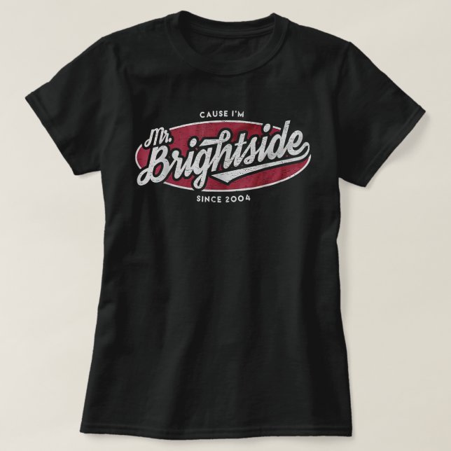 Brightside the Gift for Music Älskare T Shirt (Design framsida)