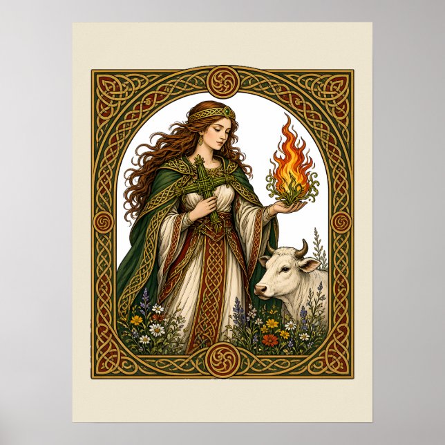 Brigid av lågan poster (Framsidan)