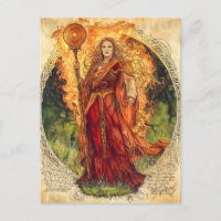 Brigid Celtic Goddess Fire and Healing