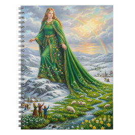 Brigids mantel (Vårens ankomst) Anteckningsbok