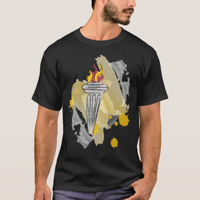 Brigits Flame T Shirt (Framsida)