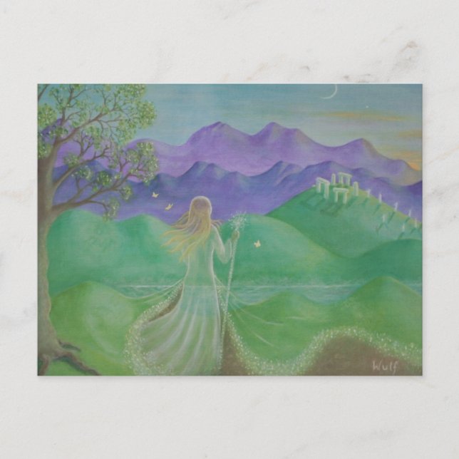 Brigits mantel vykort (Framsida)