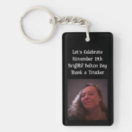 Brigitte Belton Day by RoseWrites Keychain