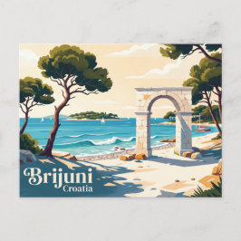 Brijuni nationalpark Kroatien Vykort