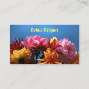 Briljant Dahlias Visitkort