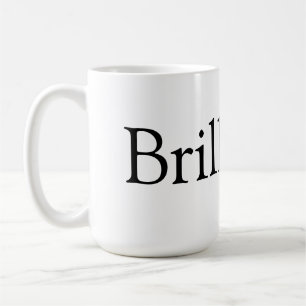 Briljant! kaffemugg
