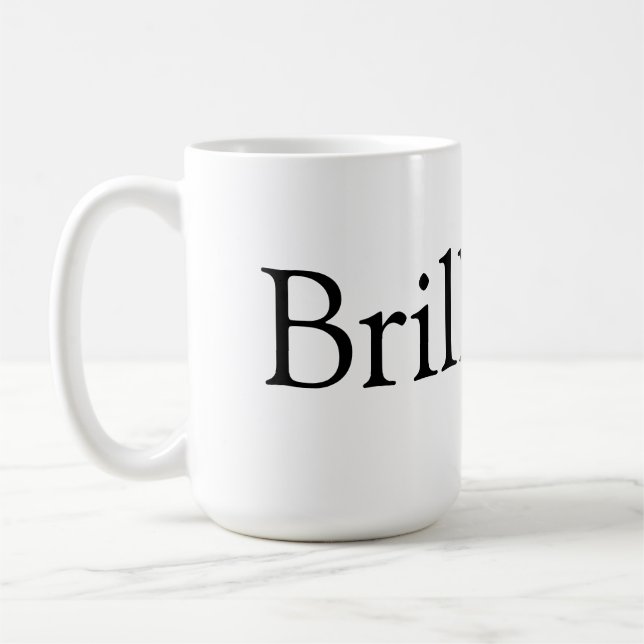 Briljant! kaffemugg (Vänster)
