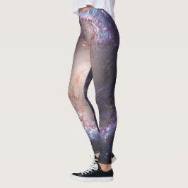 Briljant spärrspiralgalax leggings