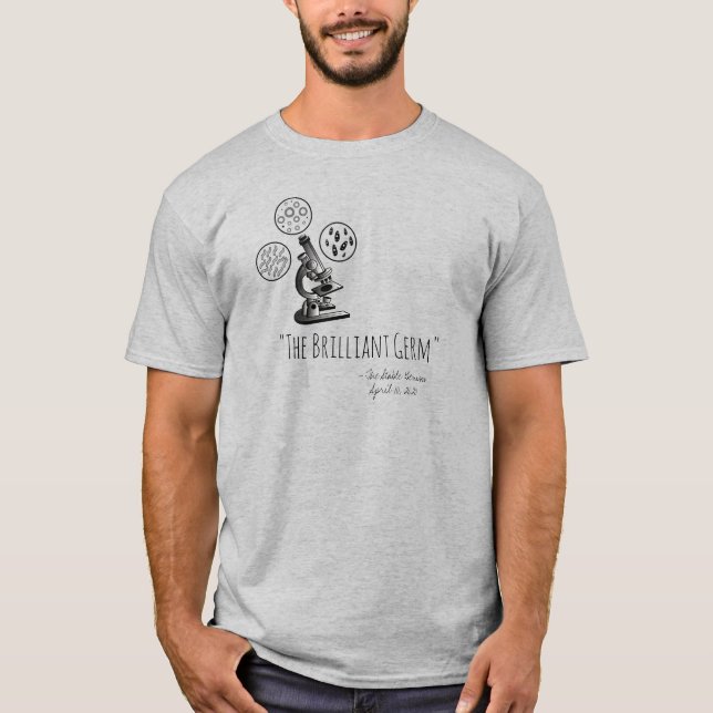 BriljantGerm - Donald Trump - Corona-viruset T Shirt (Framsida)