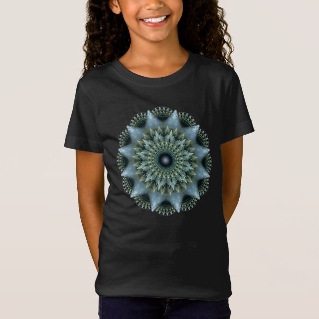 Briljantstjärnig fraktur mönster t shirt (Framsida)