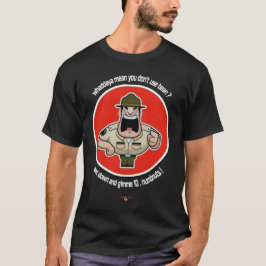 Brill sergeant Coffee Älskare T-Shirt