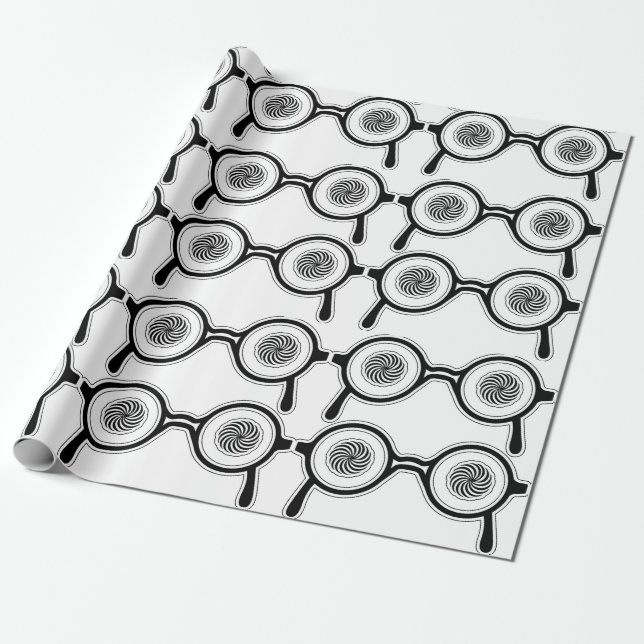 brille presentpapper (Utrullad)