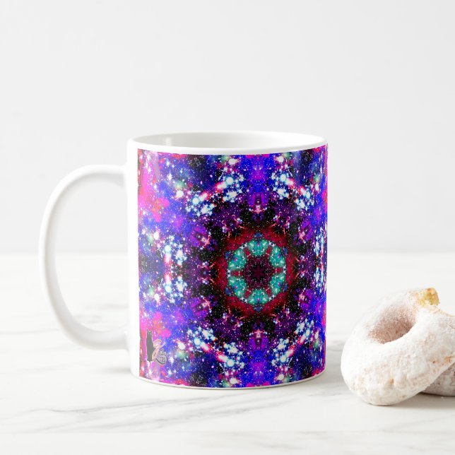 Brilliance Stellar Kaleid Kaffemugg (Med munk)