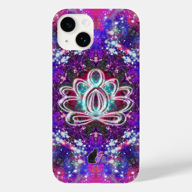 Brilliance Zen Lotus Case-Mate iPhone-fodral (Baksida)