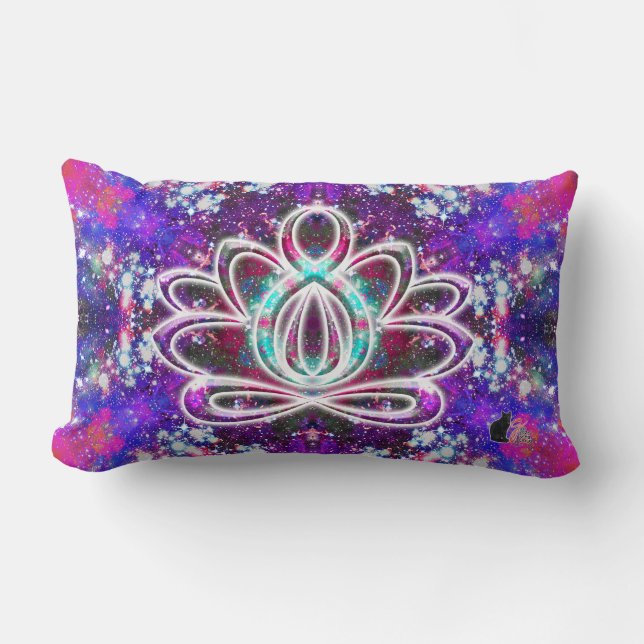 Brilliance Zen Lotus Lumbarkudde (Framsida)